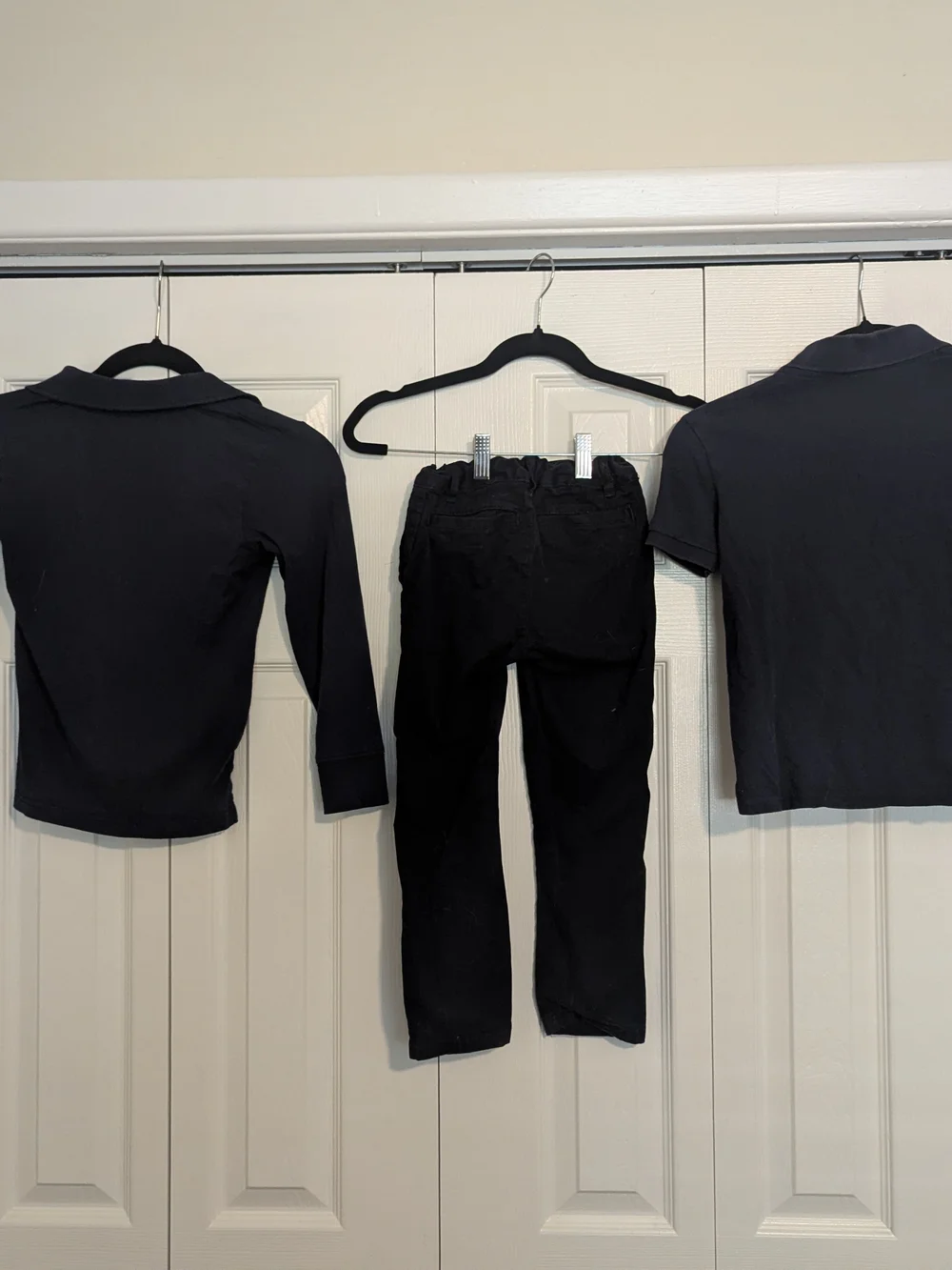 Childrens Place Boys Uniform Lot Size 5 5/6 Navy